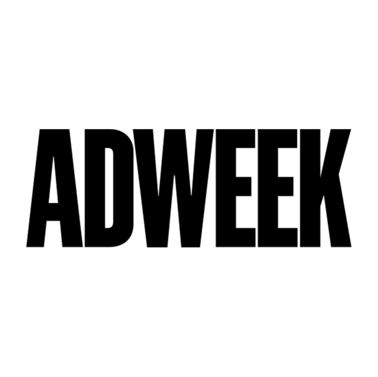ADWEEK" logo in bold black letters on a white background.