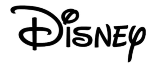 The Disney logo in black font, featuring a stylized "D" and distinctive lettering spelling "Disney.